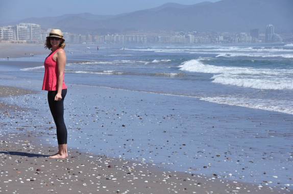 Reencontro com o Oceano Pacífico na cidade de La Serena, no Chile